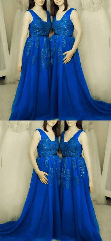 Effortlessly stylish outfits for the modern woman Prom Dresses Elegant Royal Blue Bridesmaid Dresses Lace Appliques V Neck cg20542 Effortlessly stylish outfits for the modern woman Prom Dresses Elegant Royal Blue Bridesmaid Dresses Lace Appliques V Neck cg20542