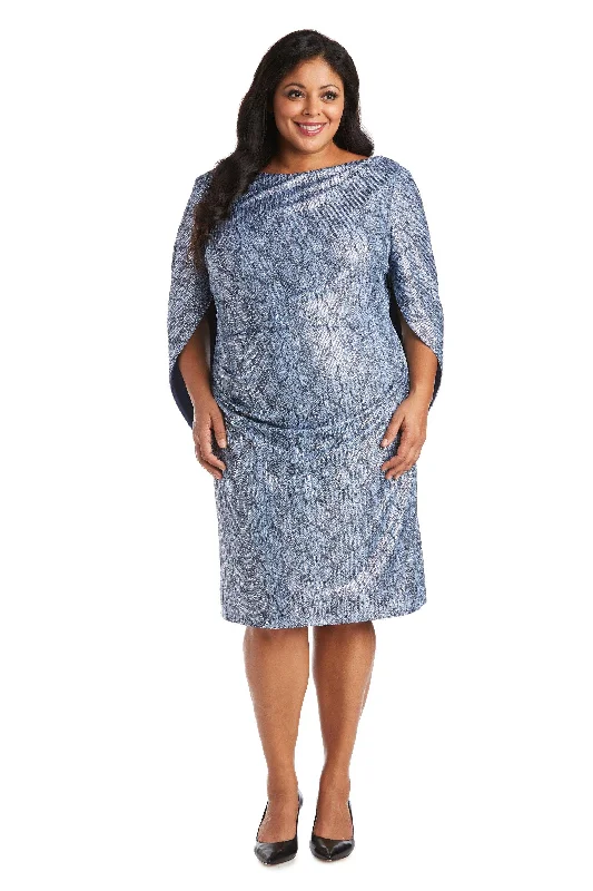 Bold fashion choices for the confident woman R&M Richards 7211W Plus Size Short Cocktail Bold fashion choices for the confident woman R&M Richards 7211W Plus Size Short Cocktail