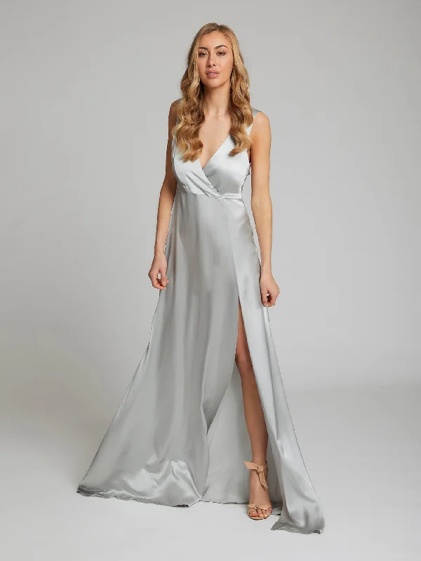 Affordable stylish women’s fashion collection   Romee dress - Silver
