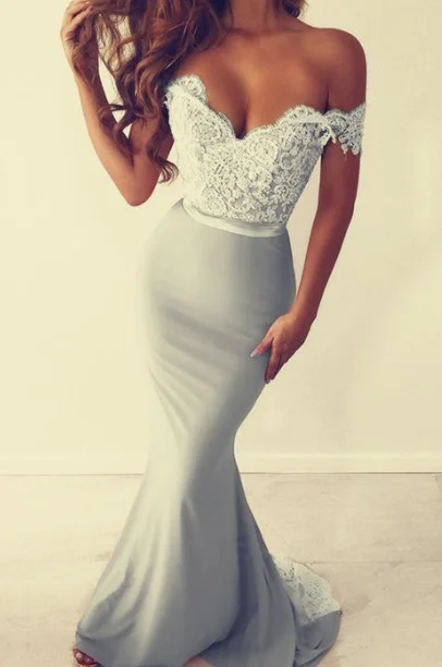 Trendy women’s clothing    silver prom dresses,mermaid prom dresses,mermaid evening gown,elegant bridesmaid dresses cg2774