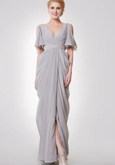 Fashion-forward styles that make a statement Unique Low-v Neck Off Shoulder Empire Long Dress With Straps Fashion-forward styles that make a statement Unique Low-v Neck Off Shoulder Empire Long Dress With Straps