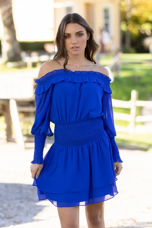 Refresh your wardrobe with high-quality women’s fashion   Alma Mini Dress Royal Blue