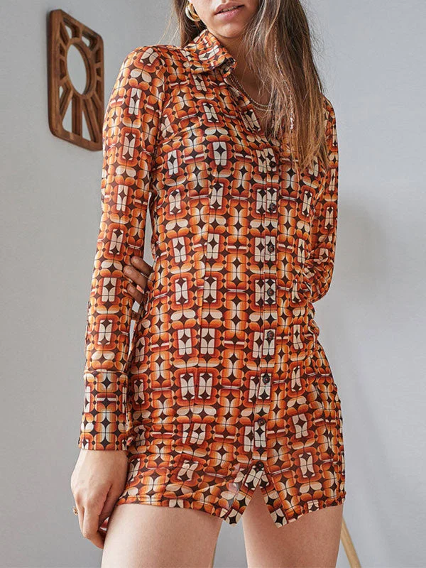 Refresh your wardrobe with stylish women’s outfits Printed Long Sleeve Shirt Mini Dress Refresh your wardrobe with stylish women’s outfits Printed Long Sleeve Shirt Mini Dress