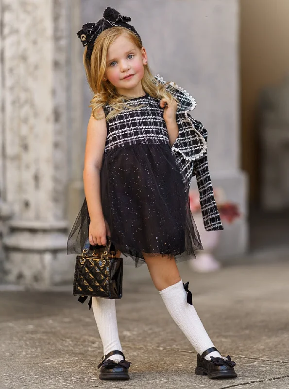 Discover the latest trends in women’s fashion Little VIP Tweed Tutu Dress and Blazer Set Discover the latest trends in women’s fashion Little VIP Tweed Tutu Dress and Blazer Set