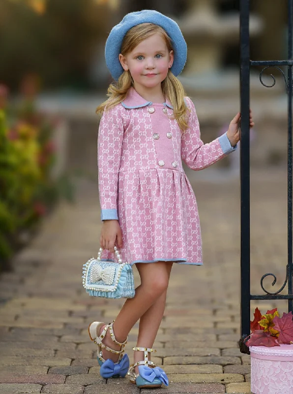 Summer-ready fashion for stylish women   My Little Model Pink Monogram Dress