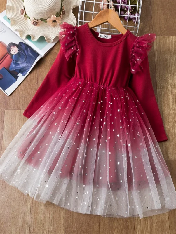 Affordable fashion that looks high-end   Oh Starry Night Sequin Tulle Party Dress