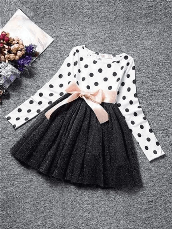 Confidence-boosting clothing for women   Sweet Shimmer Polka Dot Tutu Dress