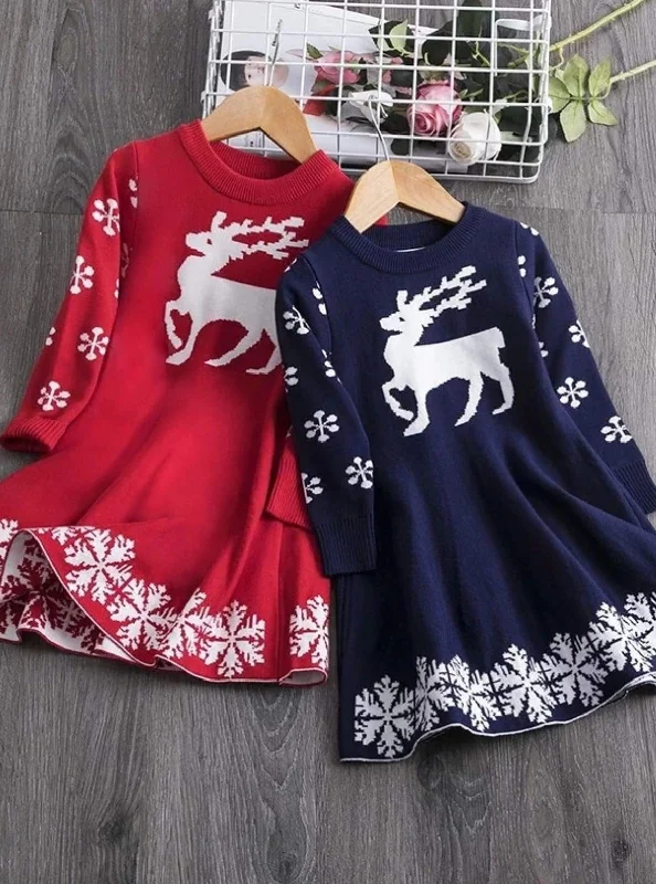 Fashion pieces that complement every woman’s style Winter Reindeer Sweater Knit Dress Fashion pieces that complement every woman’s style Winter Reindeer Sweater Knit Dress