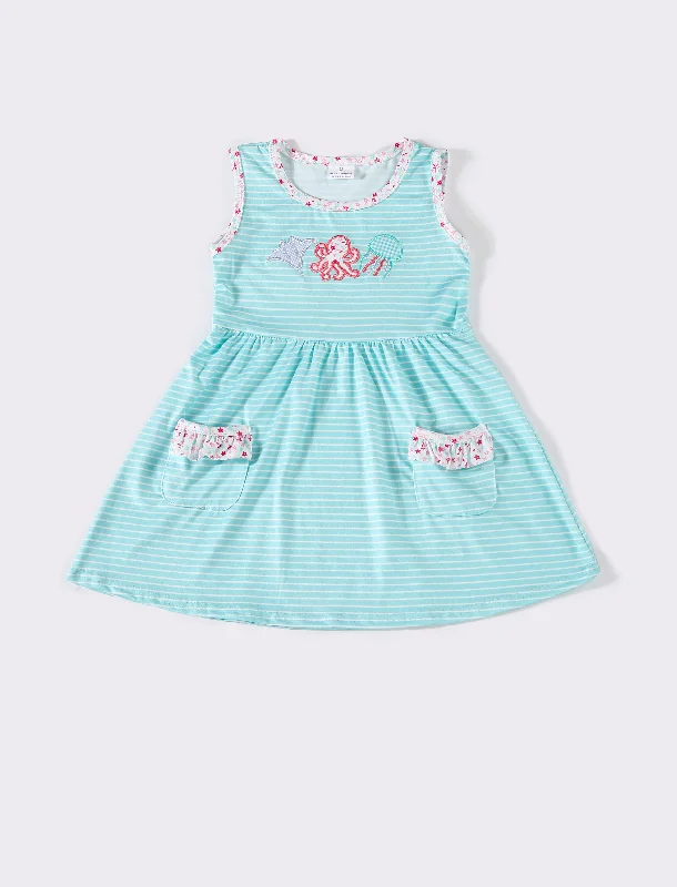 Premium quality women’s clothing at affordable prices   Green marine creature dress