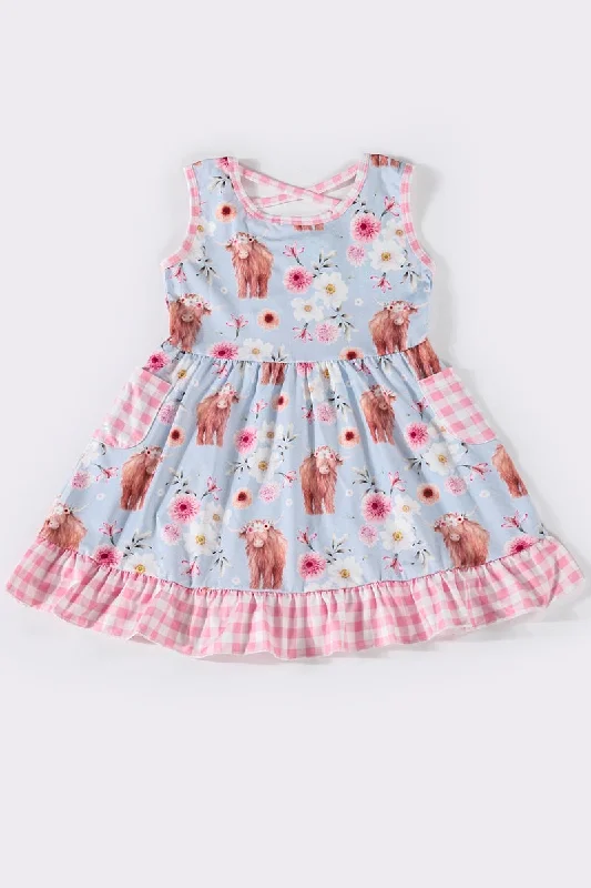 Uncover unique pieces for your perfect wardrobe   Pink buffalo plaid ruffle dress