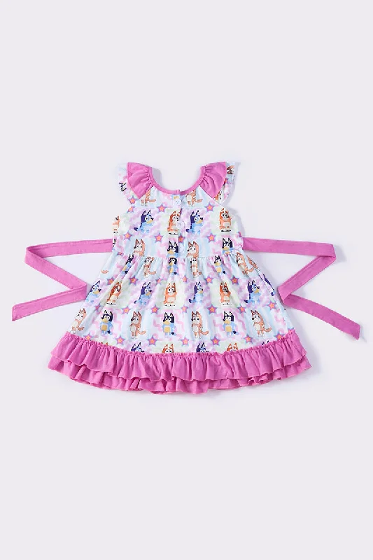 Women’s clothing that fits your personality and style   Pink chracter ruffle dress