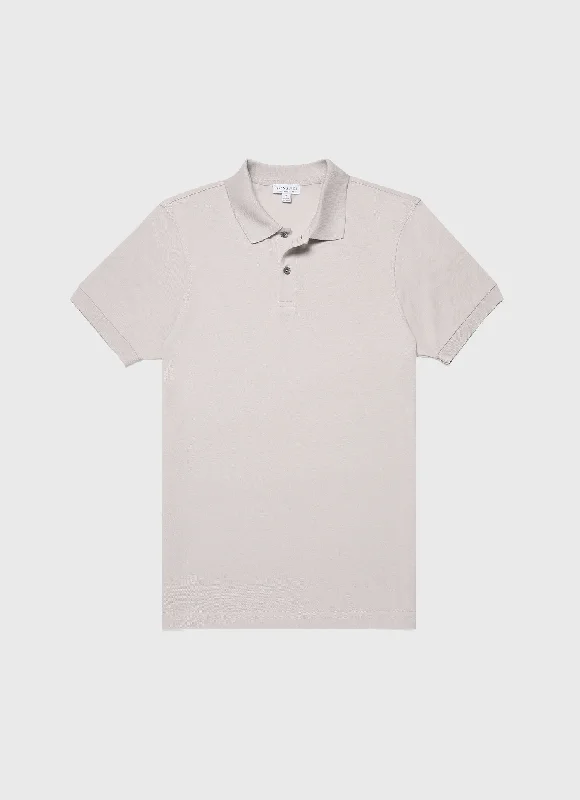 Don’t miss out – Limited-time   Men's Piqué Polo Shirt in Putty