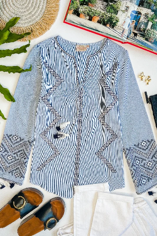 Create a timeless wardrobe with fashionable pieces   Belize Cotton Blouse