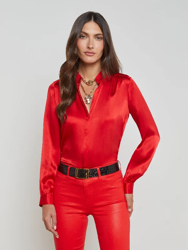 Elegant casual clothing for modern women   Bianca Silk Blouse