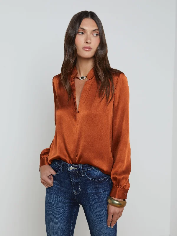 Comfortable yet fashionable women’s wear   Bianca Silk Blouse