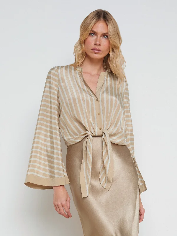 Classic pieces for a timeless wardrobe   Charlize Silk Blouse