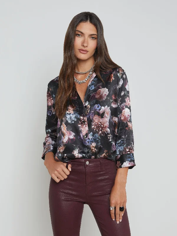 Effortlessly chic outfits for the modern woman   Dani Silk Blouse