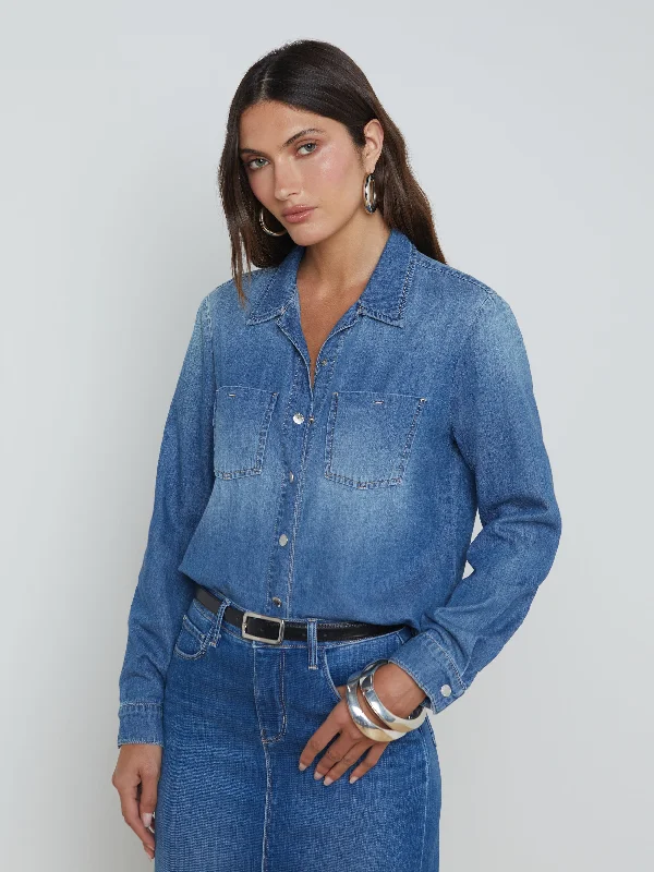 Latest fashion trends for modern women   Isla Denim Shirt