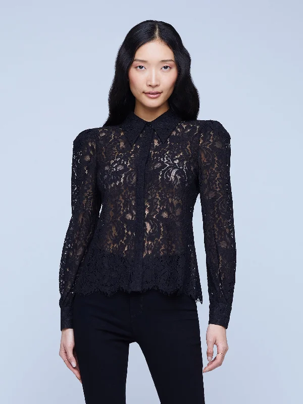 Latest fashion trends for modern women   Jenica Lace Blouse
