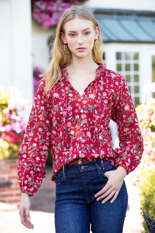 Comfortable yet fashionable women’s wear   Layla Cotton Blouse