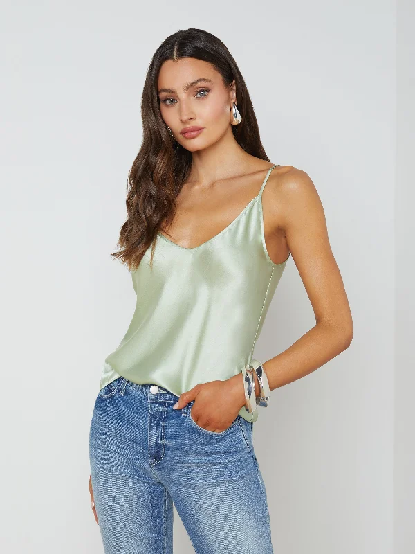Versatile outfits to transition from day to night   Lexi Silk Camisole
