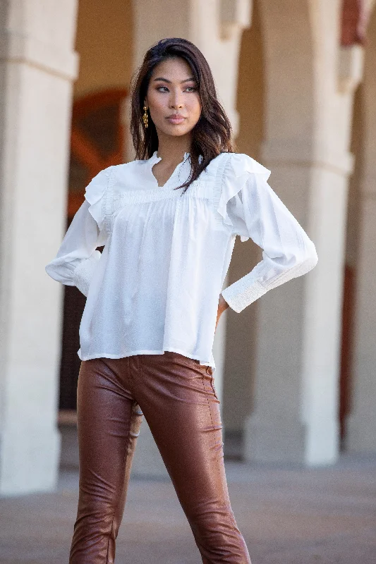 Luxurious fabrics and modern designs for women   Talia Full Sleeve Blouse