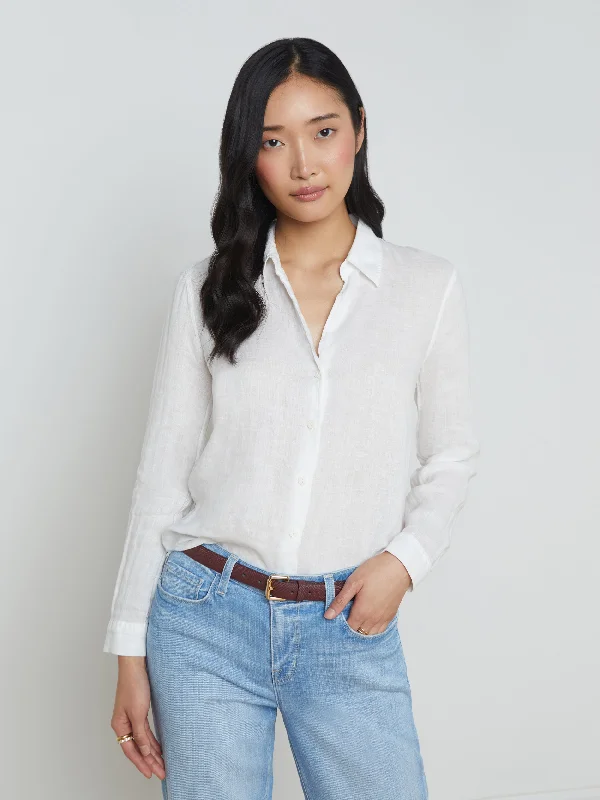 Elevate your look with premium women’s wear   Tyler Linen Blouse