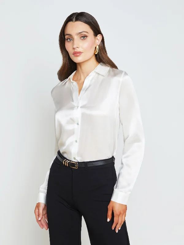 Trendy women’s clothing with a modern twist   Tyler Silk Blouse