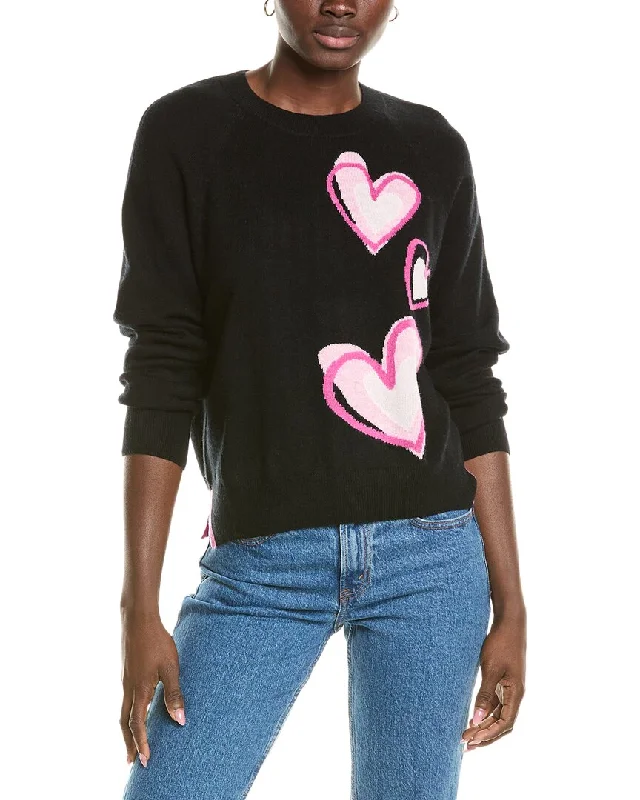 Fashion-forward women’s clothing on a budget   Brodie Cashmere Wool & Cashmere-Blend Graphic Heart Jumper