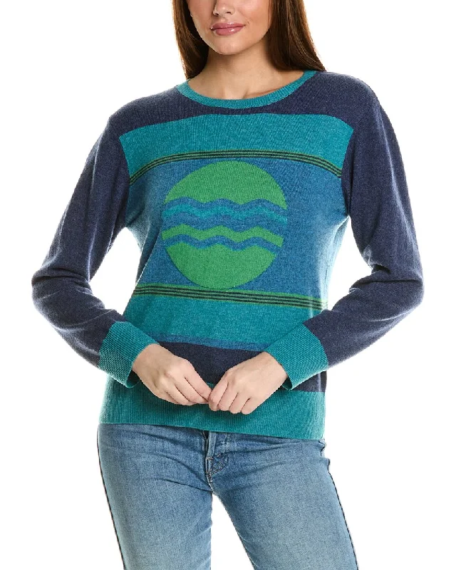 Everyday essentials for a stylish wardrobe   Collaboration Aurora Sun Crewneck Cashmere Sweater