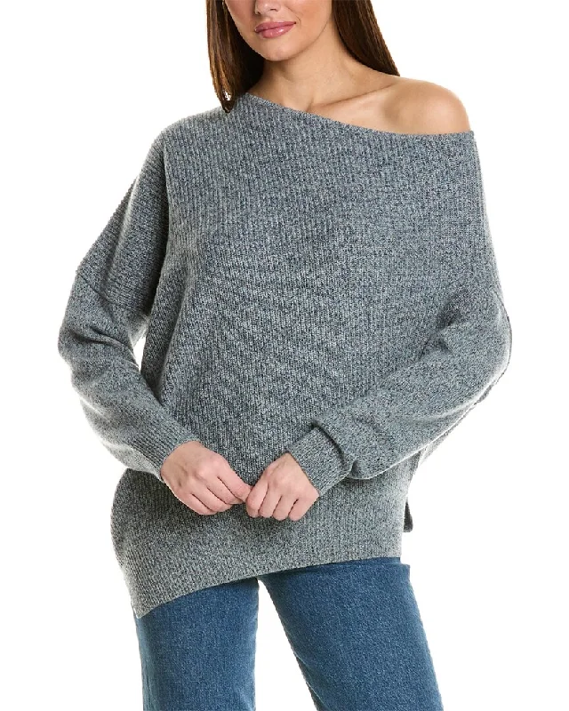 Premium quality women’s clothing at affordable prices   Collaboration Jolene Shaker Off-Shoulder Cashmere Sweater