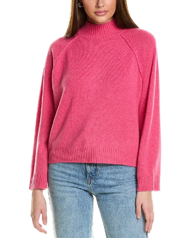 Designer-inspired women’s fashion at affordable prices   Collaboration Serena Boxy Mock Neck Cashmere Sweater