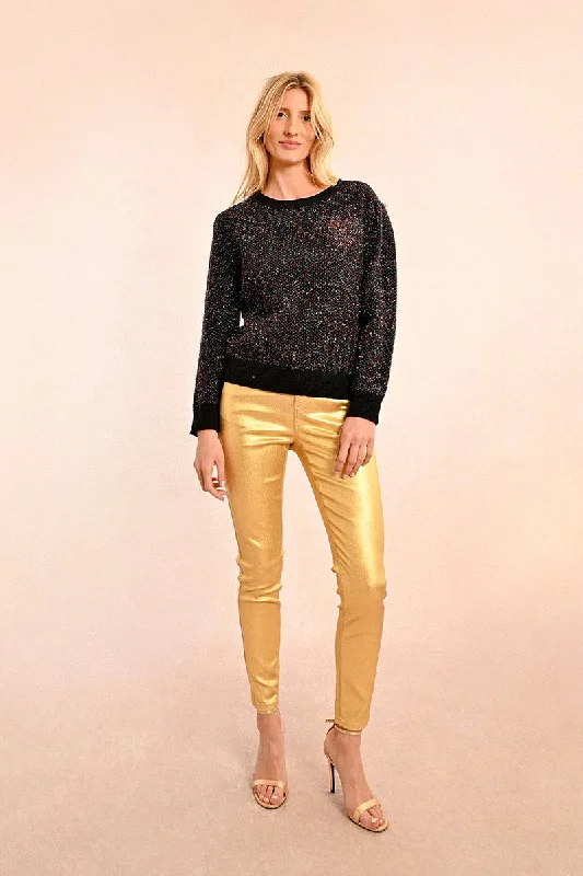 Refresh your wardrobe with high-quality women’s fashion   Molly Bracken Sparkle Knitted Textured Jumper