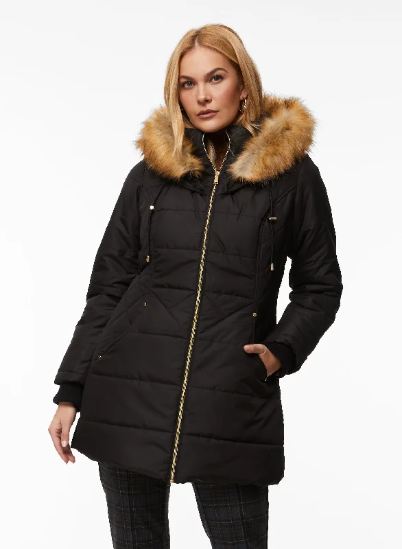 Women’s clothing that fits your personality and style   Vegan Down Quilted Coat