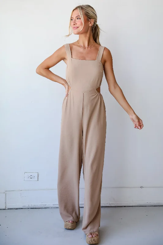 Statement pieces for the confident woman FINAL SALE - Musing About You Mocha Jumpsuit Statement pieces for the confident woman FINAL SALE - Musing About You Mocha Jumpsuit