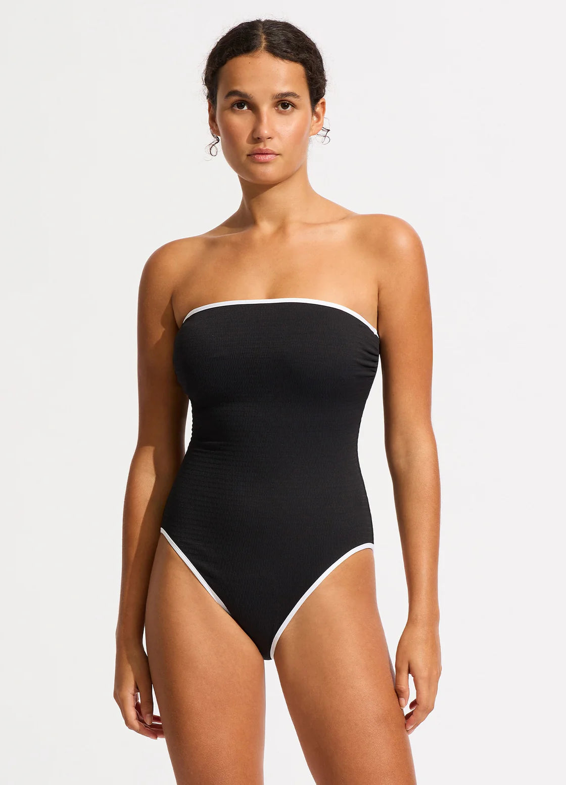 Fashionable clothing that fits every occasion Beach Bound DD Bandeau One Piece Black Fashionable clothing that fits every occasion Beach Bound DD Bandeau One Piece Black