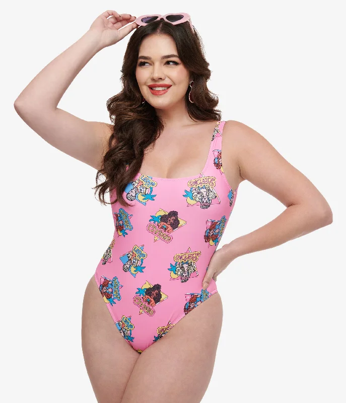 Trendsetting women’s clothing for fashion lovers Cakeworthy Pink Barbie California Dream One Piece Swimsuit Trendsetting women’s clothing for fashion lovers Cakeworthy Pink Barbie California Dream One Piece Swimsuit