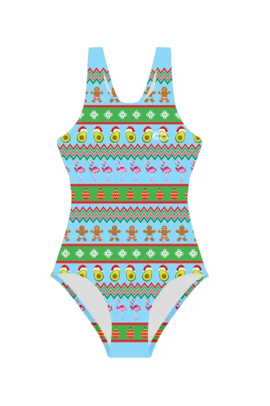 Feminine fashion to express your unique style   Girls One Piece in Christmas 2024