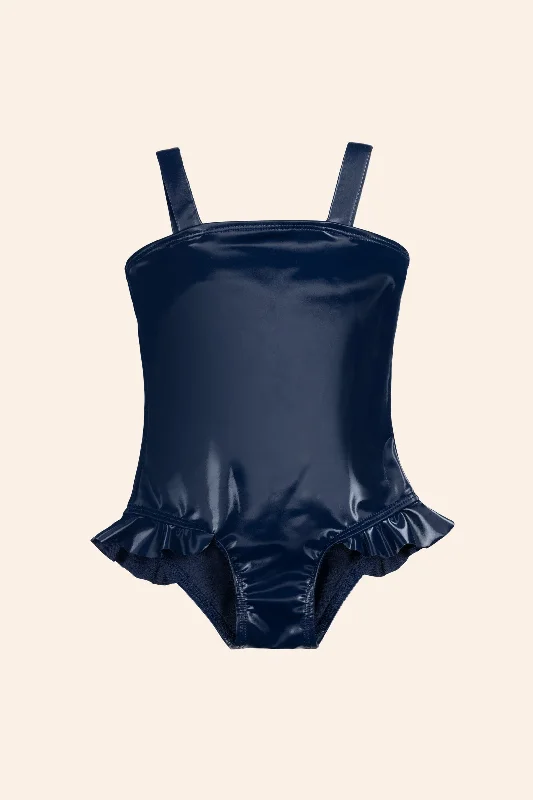 Casual outfits that elevate your style   Lenae Ruffle One Piece Navy