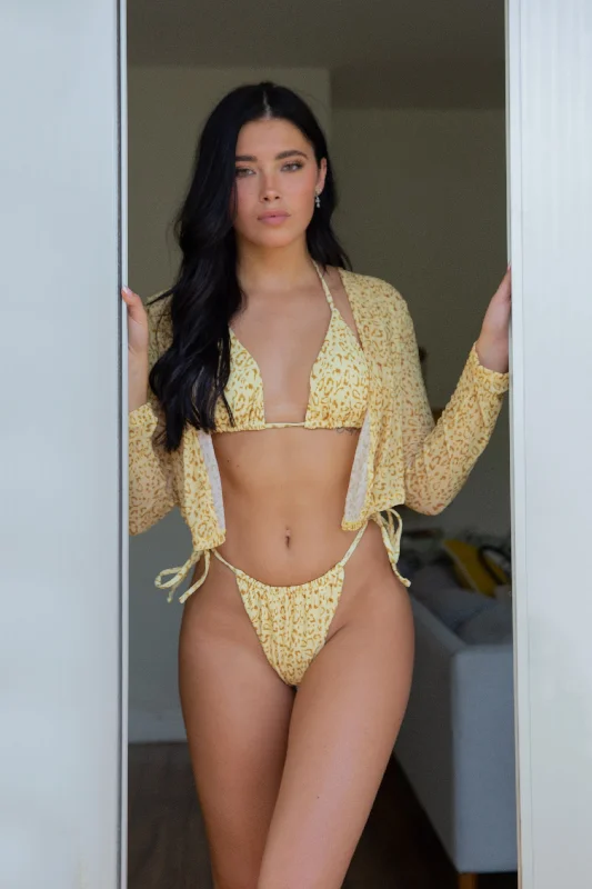 Fashionable clothing to fit every body type   Macie Leopard Print 3 Pc Set Bottoms