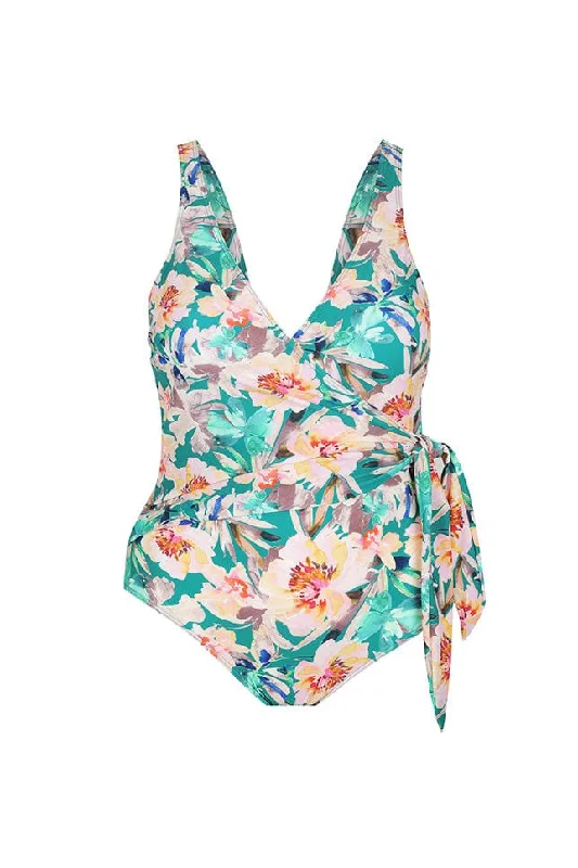 Create a timeless wardrobe with fashionable pieces Maui Waist Tie Crossover One Piece Create a timeless wardrobe with fashionable pieces Maui Waist Tie Crossover One Piece