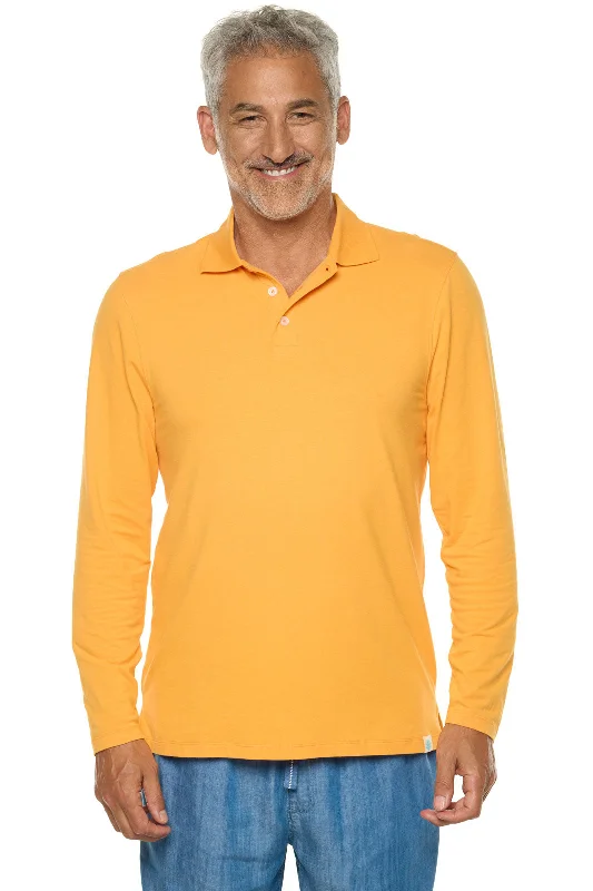 Elegant casual clothing for modern women   Men's Coppitt Long Sleeve Weekend Polo | Clearance Parent
