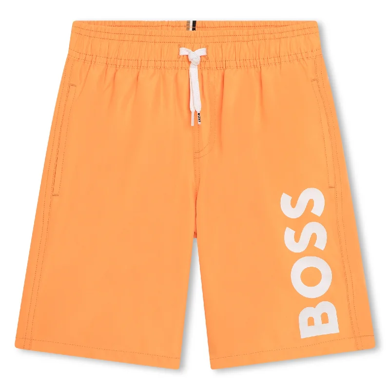 Elevate your style with fashionable women’s clothing   Orange Swim Shorts