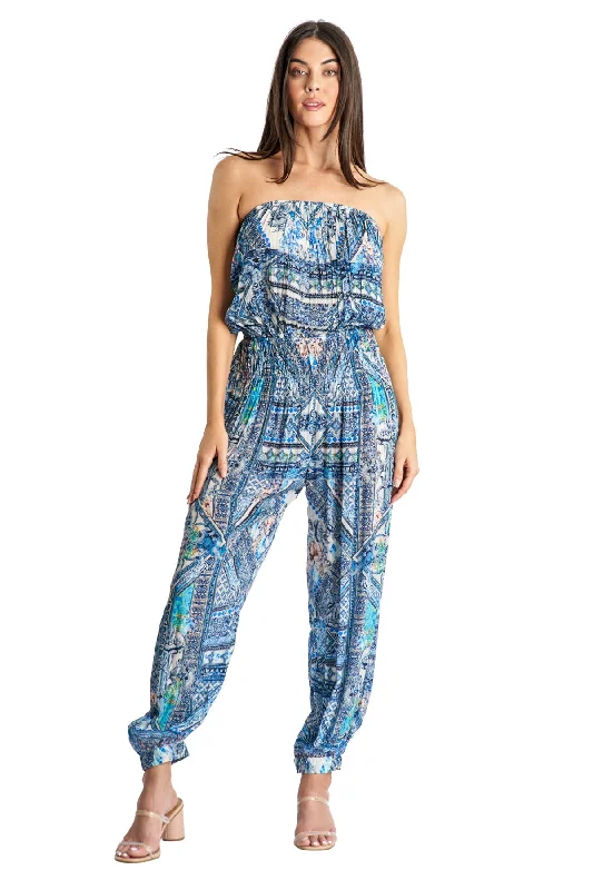 Fashionable, yet affordable women’s apparel   River Strapless Jumpsuit