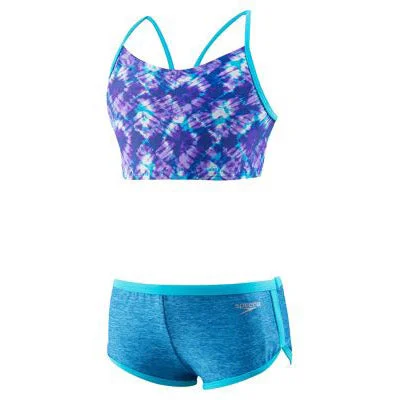 Bold and beautiful clothing for every woman   Speedo High Neck Camikini Boyshort 2PC