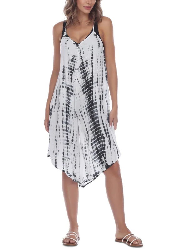 Trendsetting women’s clothing for fashion lovers   Womens Tie-Dye Jumpsuit Cover-Up