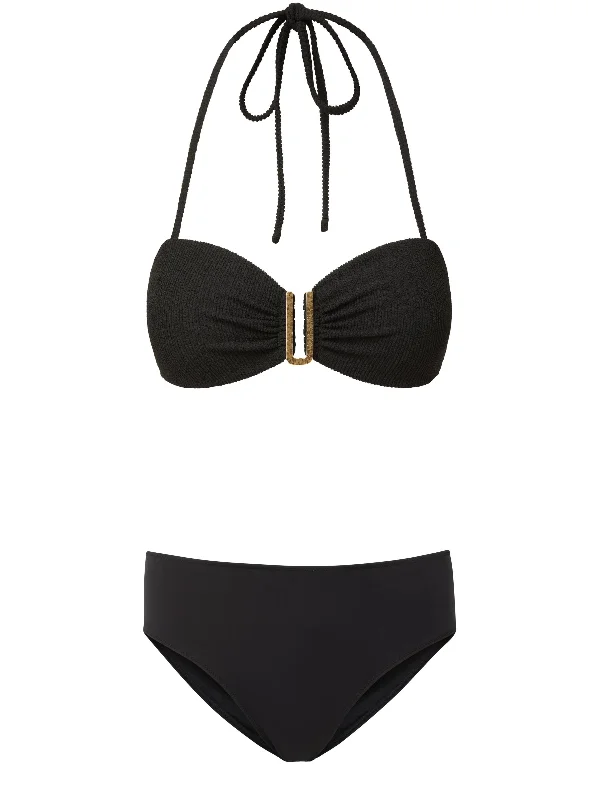Elevate your look with premium women’s wear Cindy Top + Classic Midrise Bottom in Black Texture Elevate your look with premium women’s wear Cindy Top + Classic Midrise Bottom in Black Texture