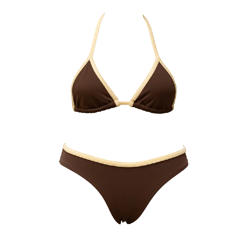 Sporty-chic women’s apparel for active lifestyles   Cocoa/Ivory Ava Bundle