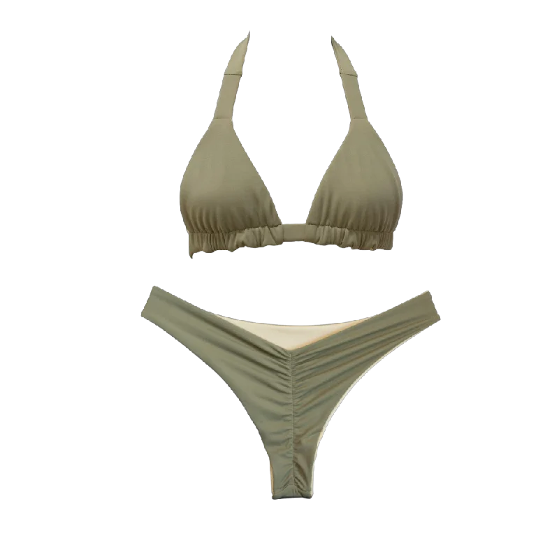 Women’s clothing that combines comfort and style   Sage/Ivory Shimmer Thalia Bundle